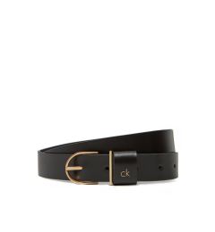 Снимка на Calvin Klein Дамски колан Ck Metal Loop Round Buckle 25Mm LV04F7039G Черен