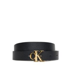Снимка на Calvin Klein Дамски колан Facet Ck Buckle 25Mm Pebble Rev/ LV04F7044G Черен
