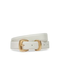 Снимка на Calvin Klein Дамски колан Sarah 2 Piece Logo Buckle Belt 25Mm LV04K7012G Бял