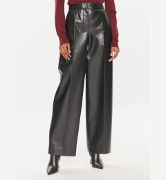 Снимка на Calvin Klein Кожени панталони K20K207083 Черен Straight Leg