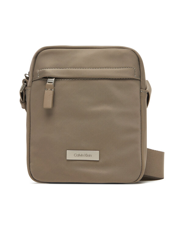 Снимка на Calvin Klein Мъжка чантичка Sleek Reporter LV04D3180G Бежов