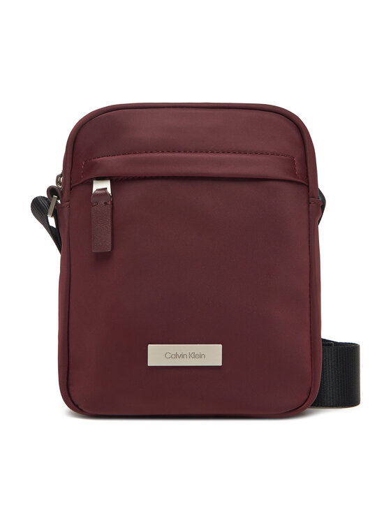 Снимка на Calvin Klein Мъжка чантичка Sleek Reporter LV04D3180G Бордо