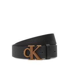 Снимка на Calvin Klein Мъжки колан Monogram Buckle Fixed Belt 35Mm LV04G7025G Черен