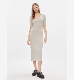 Снимка на Calvin Klein Плетена рокля K20K206519 Бежов Regular Fit