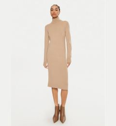 Снимка на Calvin Klein Плетена рокля K20K207485 Бежов Regular Fit