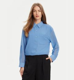 Снимка на Calvin Klein Риза LV044B902G Син Regular Fit