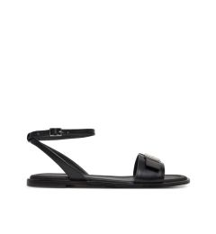 Снимка на Calvin Klein Сандали Flat Sandal W/Ck Hw - Lth HW0HW02367 Черен