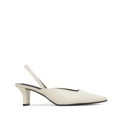 Снимка на Calvin Klein Сандали Heel Mule Pump 50 - Lth HW0HW02551 Бежов