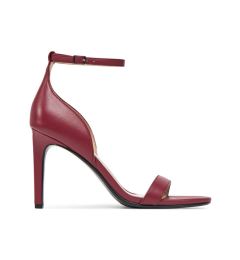 Снимка на Calvin Klein Сандали Heel Sandal 90 - Lth HW0HW02337 Бордо