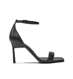 Снимка на Calvin Klein Сандали Heel Sandal 90 Pearl Lth HW0HW02066 Черен