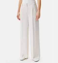 Снимка на Calvin Klein Текстилни панталони Travel Twill K20K208214 Сив Wide Leg
