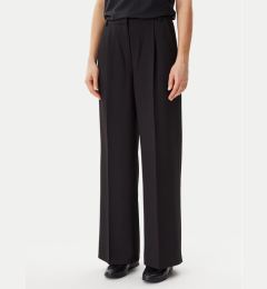 Снимка на Calvin Klein Текстилни панталони Travel Twill K20K208214 Черен Wide Leg