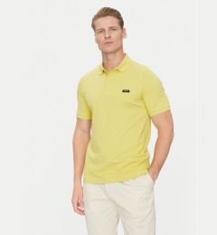 Снимка на Calvin Klein Тениска с яка и копчета K10K111196 Зелен Slim Fit