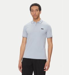 Снимка на Calvin Klein Тениска с яка и копчета K10K112751 Син Regular Fit