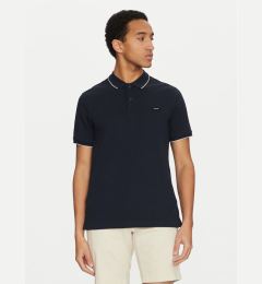 Снимка на Calvin Klein Тениска с яка и копчета K10K112751 Тъмносин Regular Fit
