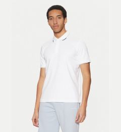 Снимка на Calvin Klein Тениска с яка и копчета K10K114130 Бял Regular Fit