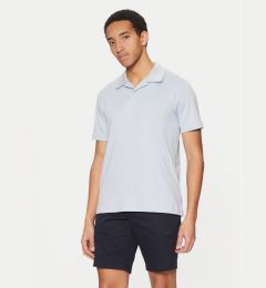 Снимка на Calvin Klein Тениска с яка и копчета K10K114133 Син Regular Fit