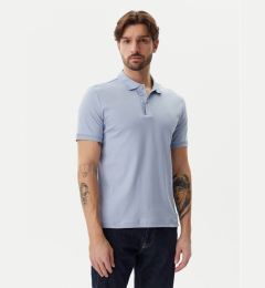 Снимка на Calvin Klein Тениска с яка и копчета K10K114135 Светлосиньо Regular Fit