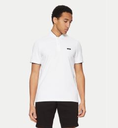 Снимка на Calvin Klein Тениска с яка и копчета K10K114139 Бял Regular Fit