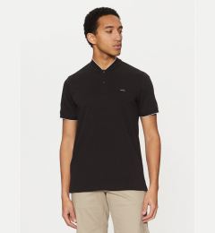 Снимка на Calvin Klein Тениска с яка и копчета K10K114139 Черен Regular Fit