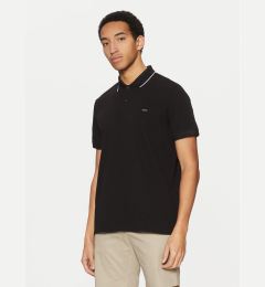 Снимка на Calvin Klein Тениска с яка и копчета K10K114141 Черен Regular Fit