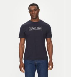 Снимка на Calvin Klein Тишърт Double Logo K10K114149 Тъмносин Regular Fit