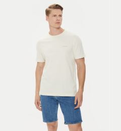 Снимка на Calvin Klein Тишърт Enlarged Back Logo K10K113106 Бежов Regular Fit