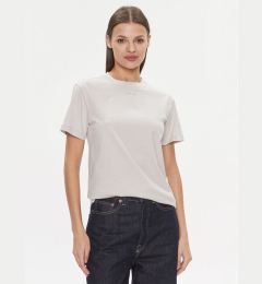 Снимка на Calvin Klein Тишърт Metallic Micro Logo T Shirt K20K206967 Бежов Regular Fit
