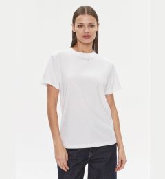 Снимка на Calvin Klein Тишърт Metallic Micro Logo T Shirt K20K206967 Бял Regular Fit