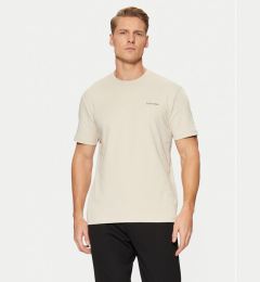 Снимка на Calvin Klein Тишърт Micro Logo Interlock T-Shirt K10K109894 Бежов Regular Fit