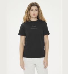 Снимка на Calvin Klein Тишърт Multi Logo K20K207215 Черен Regular Fit