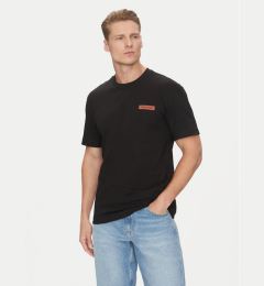Снимка на Calvin Klein Тишърт Overlay Print K10K114158 Черен Regular Fit