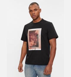 Снимка на Calvin Klein Тишърт Photo Print K10K112758 Черен Regular Fit