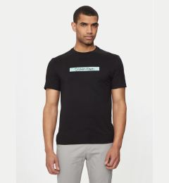 Снимка на Calvin Klein Тишърт Shadow Logo K10K113110 Черен Regular Fit
