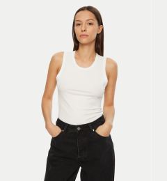 Снимка на Calvin Klein топ K20K208054 Бял Slim Fit