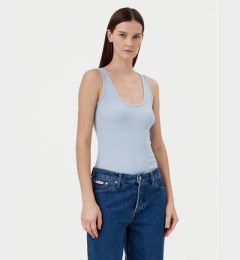 Снимка на Calvin Klein топ K20K208246 Син Slim Fit
