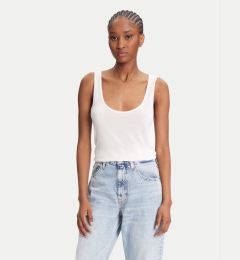 Снимка на Calvin Klein топ LV044C345G Екрю Regular Fit