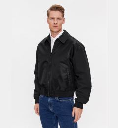Снимка на Calvin Klein Яке бомбър Sateen K10K112370 Черен Regular Fit