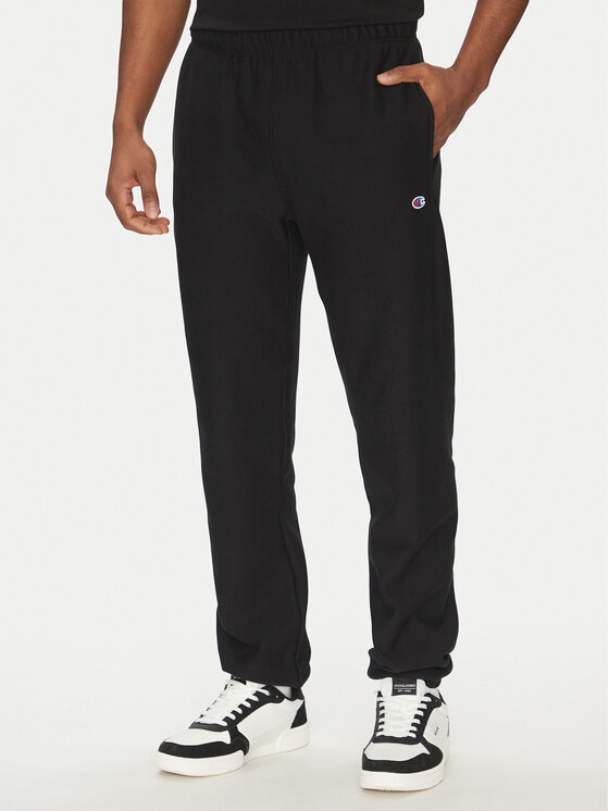 Снимка на Champion Долнище анцуг 221620 Черен Regular Fit