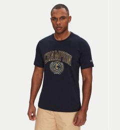 Снимка на Champion Тишърт 221174 Тъмносин Regular Fit