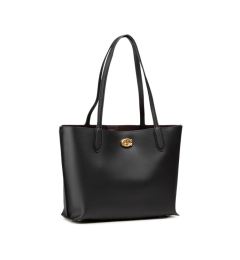 Снимка на Coach Дамска чанта Pbbl Willow Tote C0689 Черен
