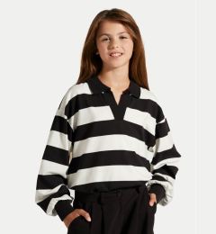 Снимка на Coccodrillo Тениска с яка и копчета ZC4143102SGJ Черен Regular Fit