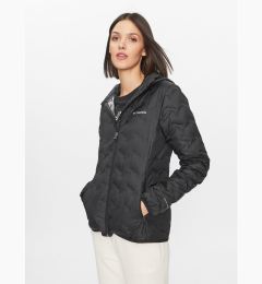 Снимка на Columbia Пухено яке Delta Ridge™ Down Hooded Jacket Черен Regular Fit