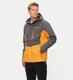 Снимка на Columbia Яке за дъжд Pouring Adventure™ III 2117171 Черен Regular Fit