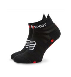 Снимка на Compressport Чорапи къси унисекс Pro Racing Socks v4.0 Ultralight Run Low XU00051B Черен