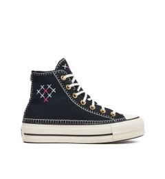 Снимка на Converse Кецове Chuck Taylor All Star Lift Crafted Stitching Platform Hi A08731C Черен