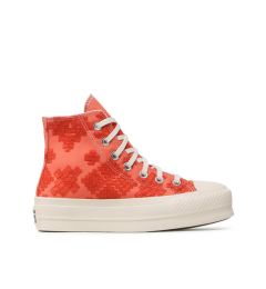 Снимка на Converse Кецове Chuck Taylor All Star Lift Festival Broderie A02233C Червен