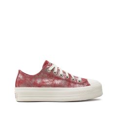 Снимка на Converse Кецове Chuck Taylor All Star Lift Platform Suede Shimmer A11634C Розов