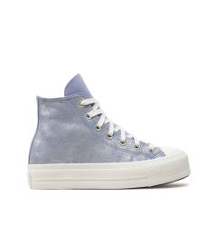 Снимка на Converse Кецове Chuck Taylor All Star Lift Platform Suede Shimmer Hi A11549C Виолетов