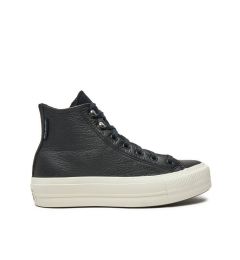 Снимка на Converse Кецове Chuck Taylor All Star Lift Platform Water Repellent Leather A08312C Черен